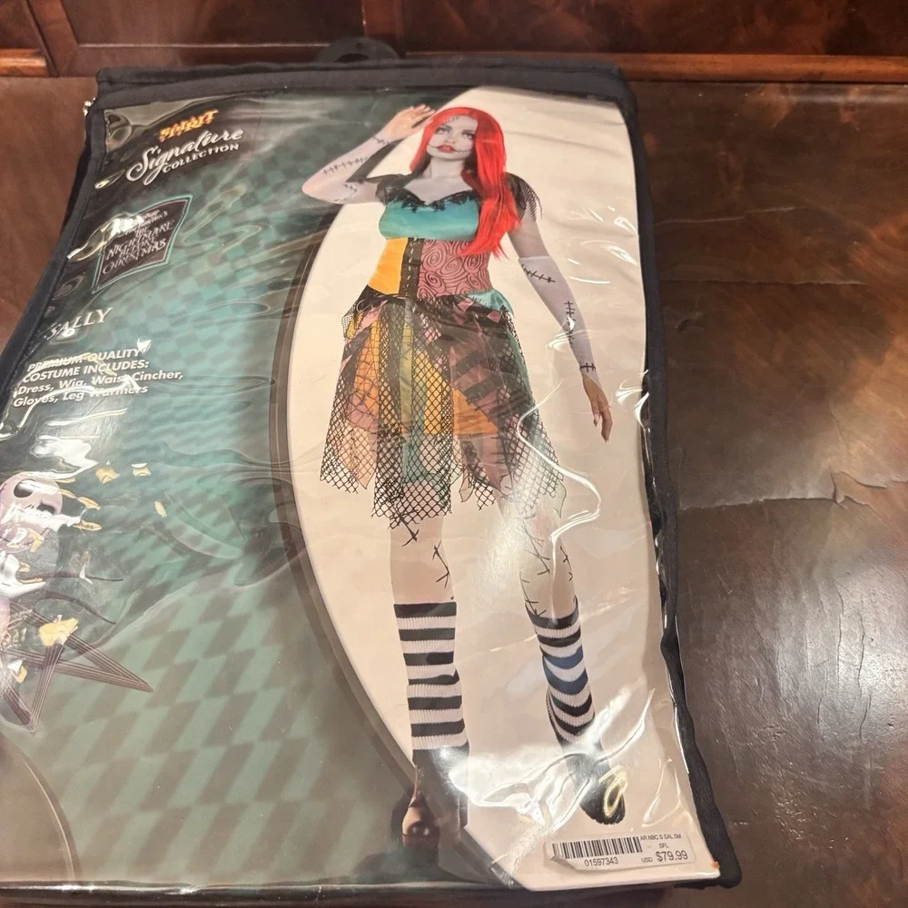 Disney Nightmare Before Christmas Sally Costume Adult Small 4-6 Spirit Deluxe - Picture 5 of 9